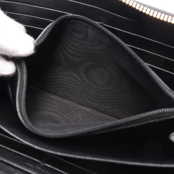 Yves Saint Laurent Logo Long Wallet Leather Long Wallet in Very Good Condition - Picture 5 of 7